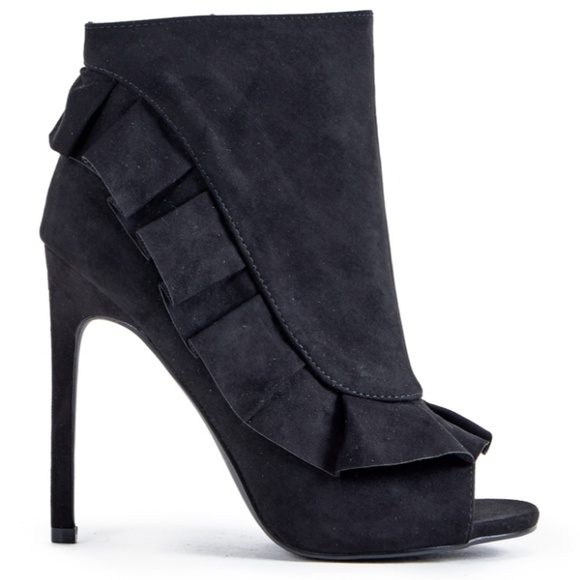 Super cute open toes heeled bootie - Picture 3 of 5